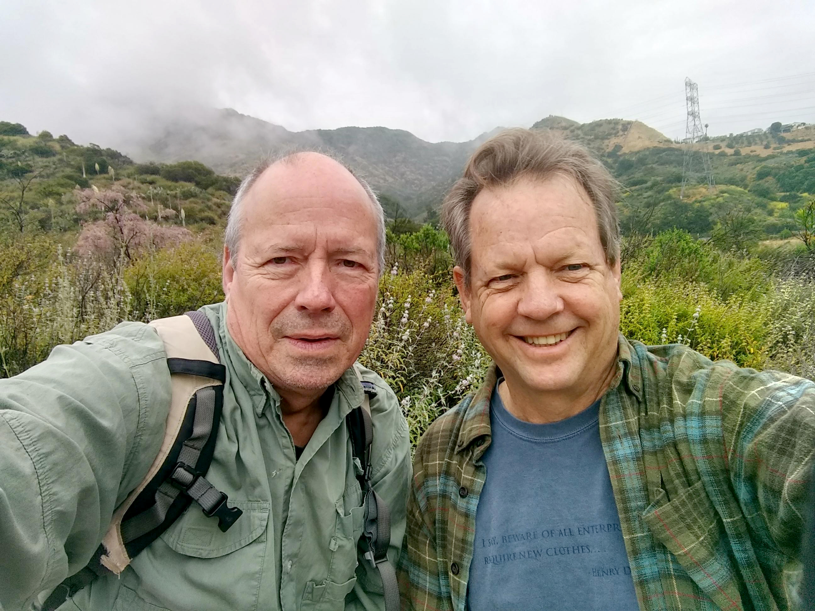 Volunteer Duo Tag Teams for Raptor Survey