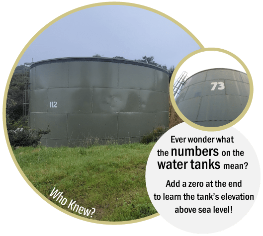 Griffith Park Explorer: Water Tank Numbers